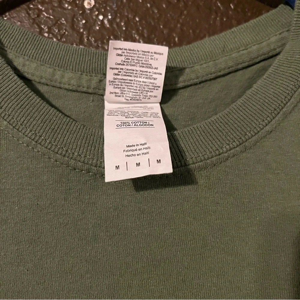 Green Short Sleeve Hatch Chili Tee Shirt, Size Medium - Picture 2 of 6